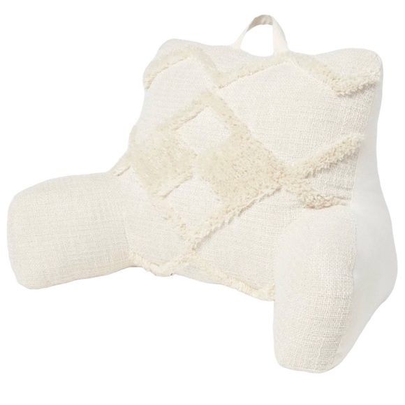 Threshold Other - NWT Tufted Textured Bed Rest Pillow
Off White- Threshold